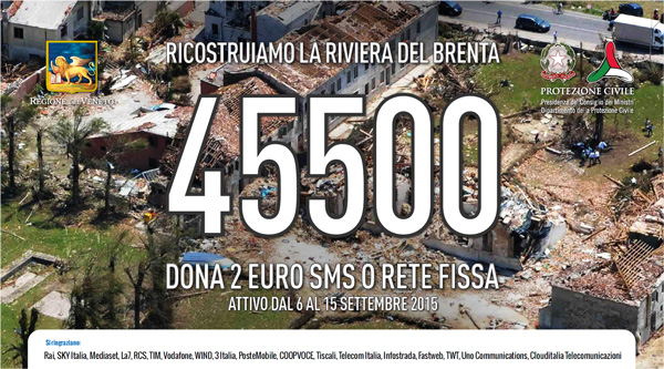 EMERGENZA TORNADO RIVIERA DEL BRENTA