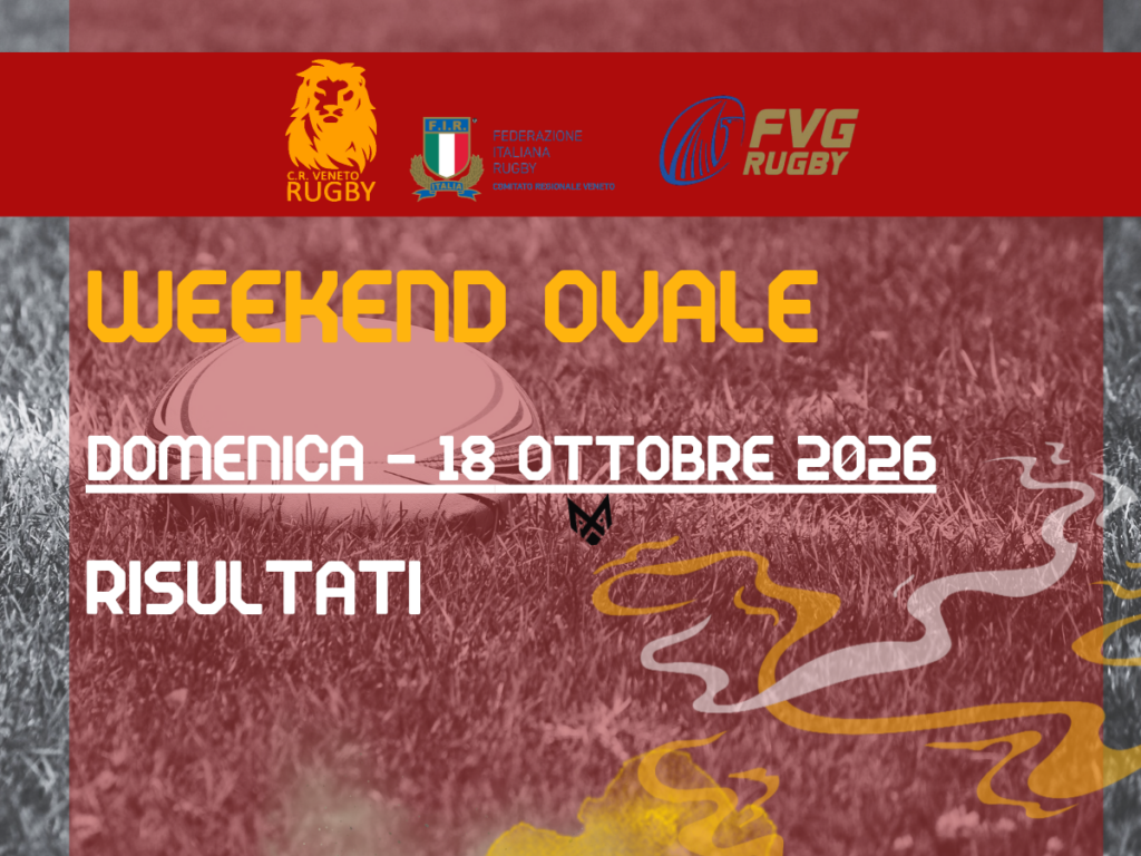 Rugby Triveneto, al via i campionati di Serie C e Under 18: i risultati della prima giornata